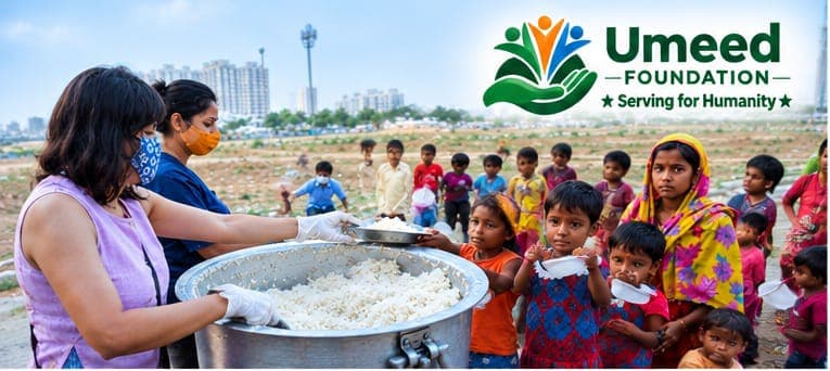 Hot Cooked Rice Distribution Drive